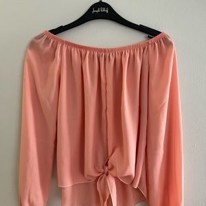 25-little Crop top . Light pink . Brand new without tags. worn